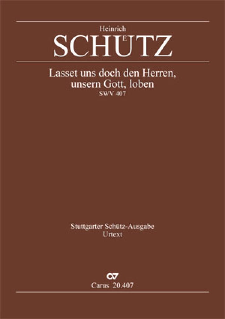 Lasset uns doch den Herren, unsern Gott